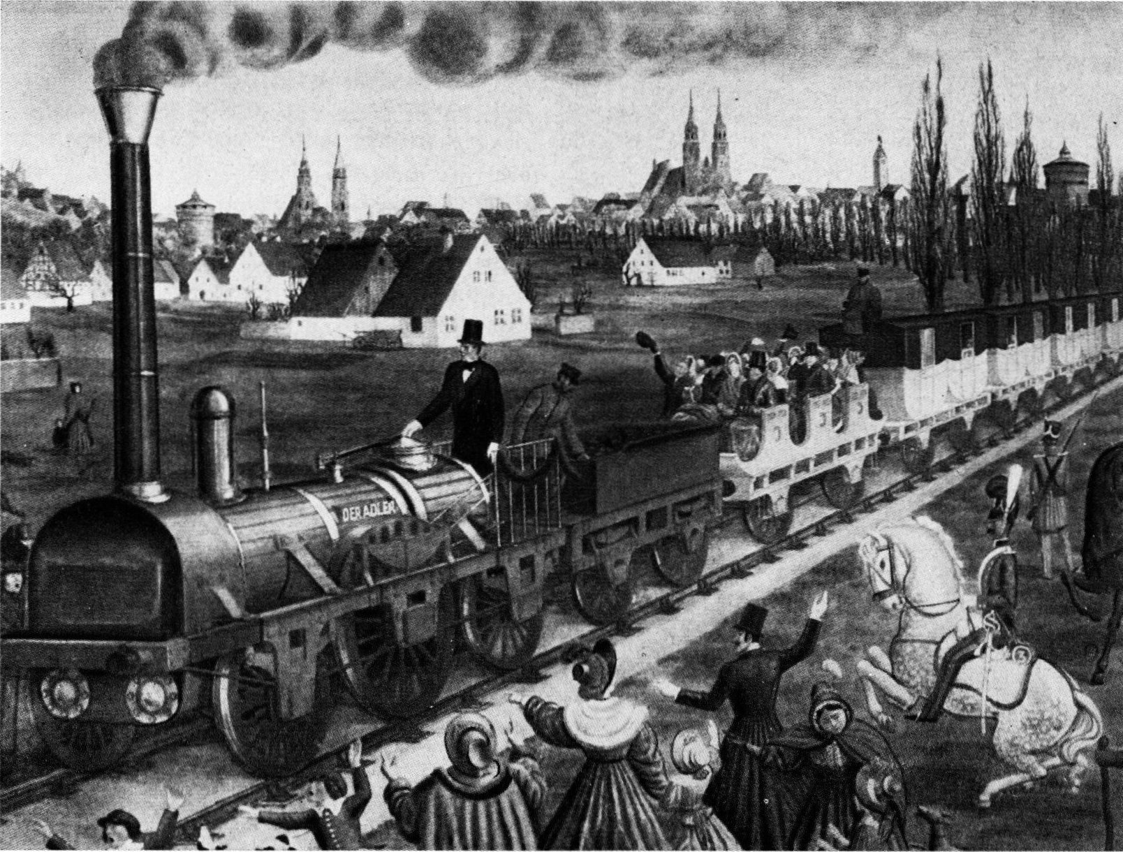 Первые железные дороги